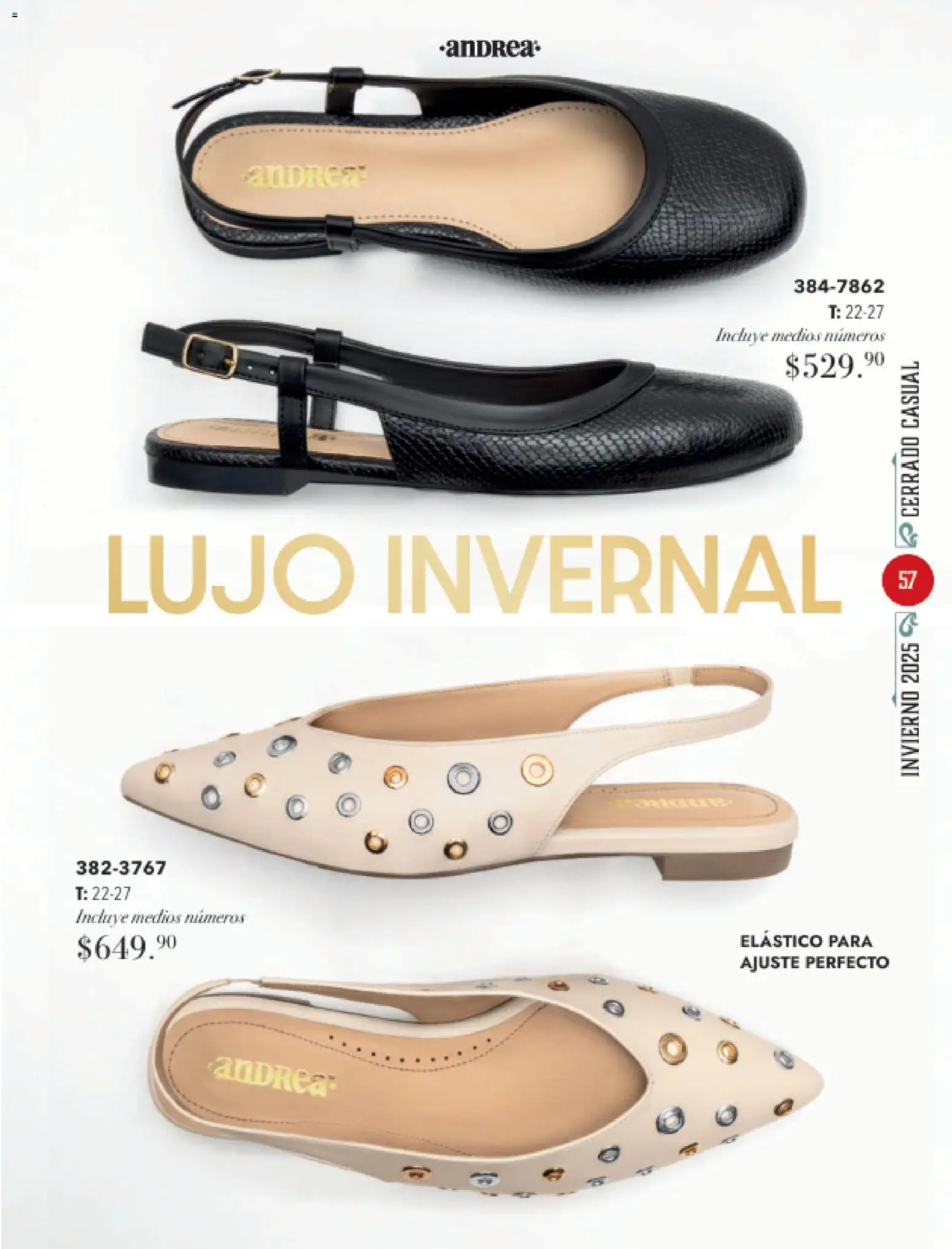 Nuevas ofertas de Andrea válidas en toda la República Mexicana desde el 26.11.2025. ¡Encuentra las mejores ofertas en Andrea catálogo Invierno! | Página: 57