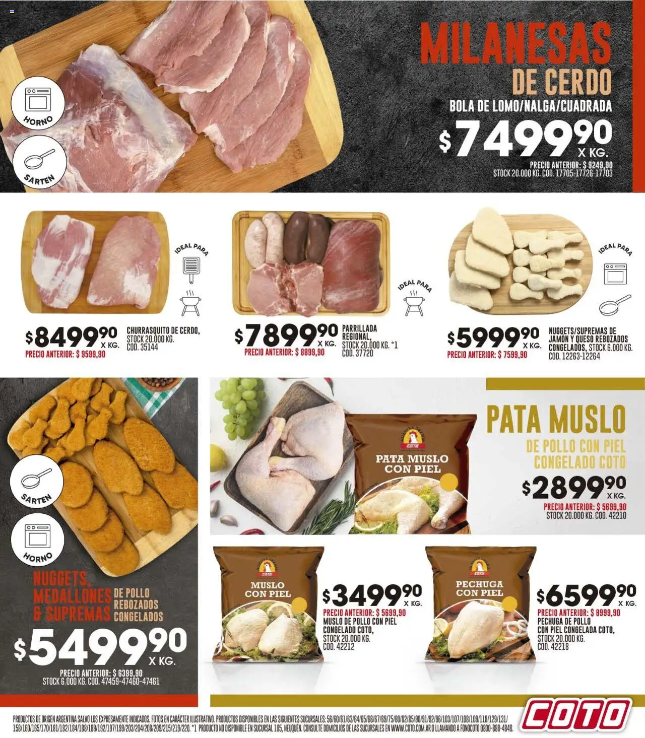 Coto ofertas │ válido desde el 16.06.2025 | Página: 5 | Productos: Horno, Pollo, Jamón, Cerdo