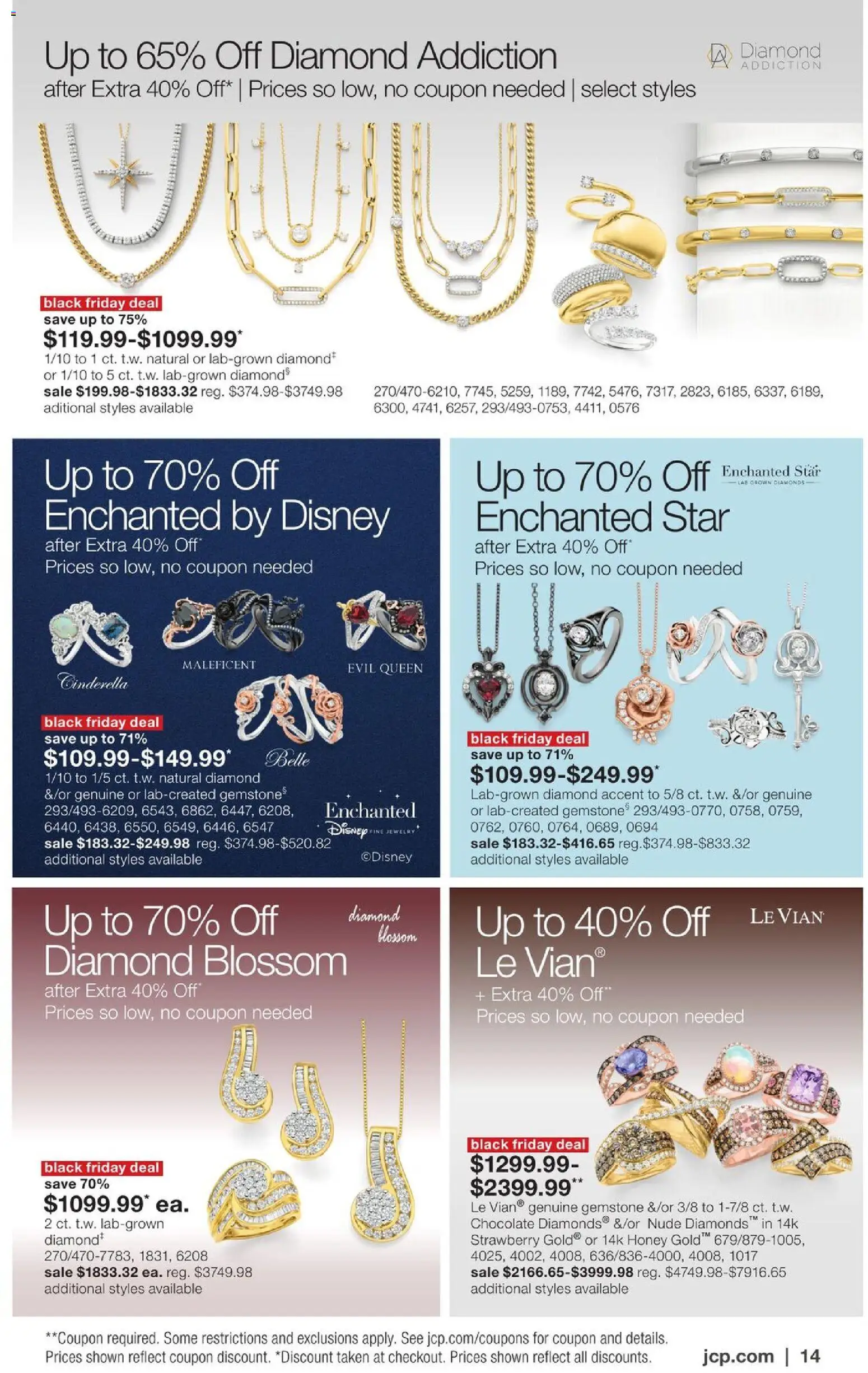 JCPenney Black Friday Early Access Jewelry Deals - valid from 27.10.2025 | Page: 14 | Products: Chocolate
