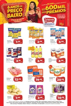 Novo Atacarejo - Ofertas de Aniversário - Pré-Visualização do folheto da loja Novo Atacarejo, válido de 31.07.2025