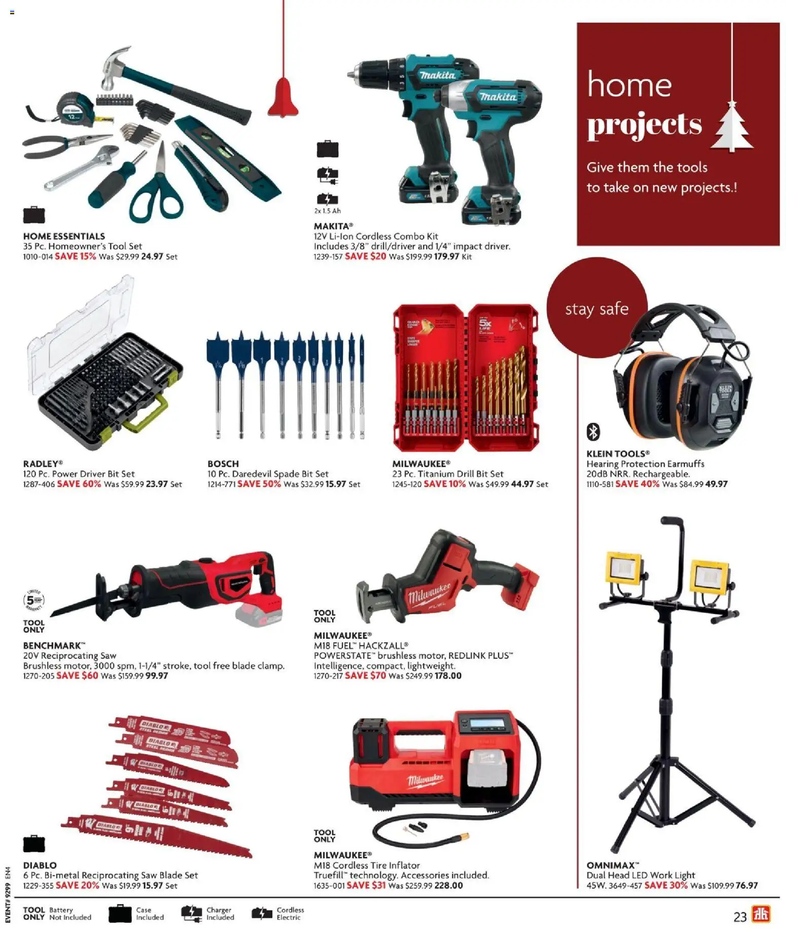 Home Hardware flyer valid from 06.11.2025 | Page: 23 | Products: Case, Battery