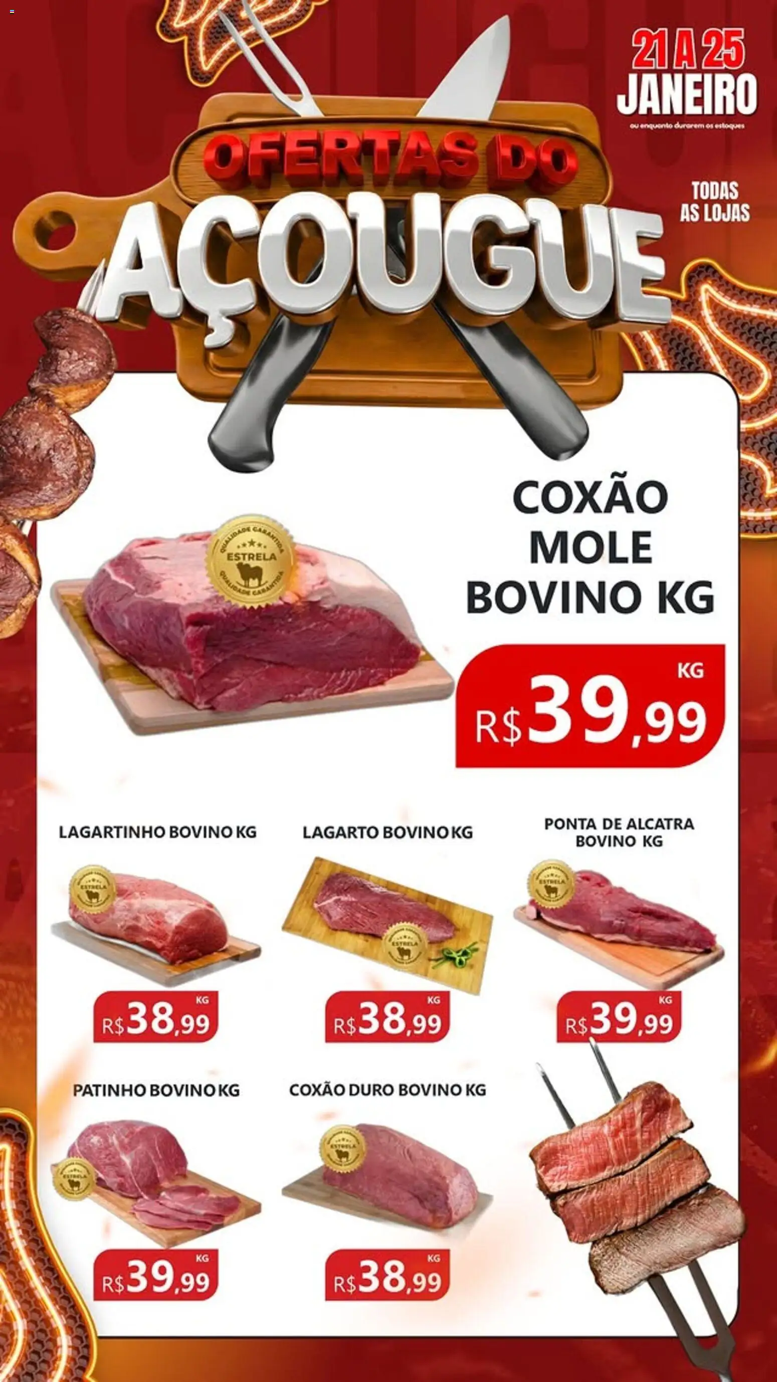 Estrela Azul Folheto - válido de 21.01.2026 | Página: 2 | Produtos: Alcatra