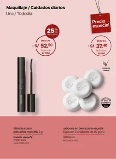 Vista previa de folleto Natura - Ciclo 2 de la Natura válido desde 13.01.2026 | Página: 48 | Productos: Máscara, Caja, Té, Maquillaje