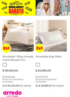 Vista previa Arredo catálogo válido desde el 11.12.2025 | Página: 6 | Productos: Almohada