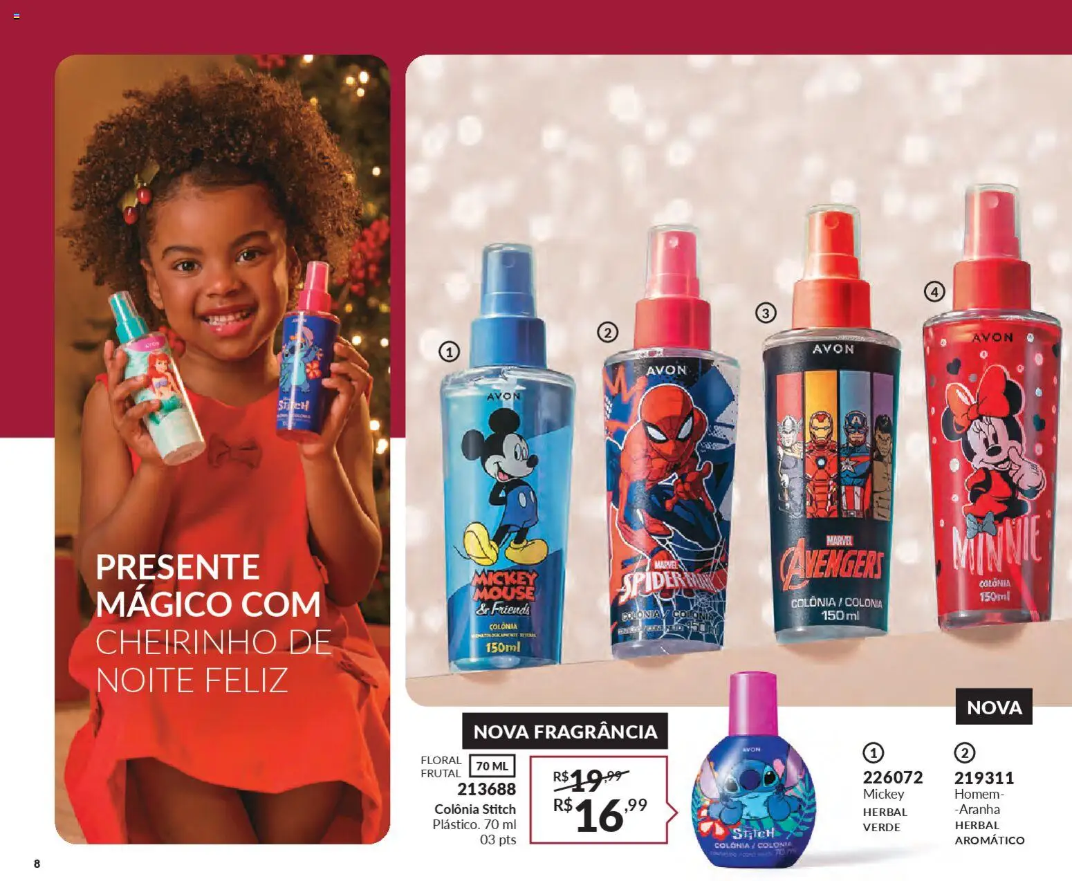 Avon Folheto - válido de 21.11.2025 | Página: 8 | Produtos: Fragrância