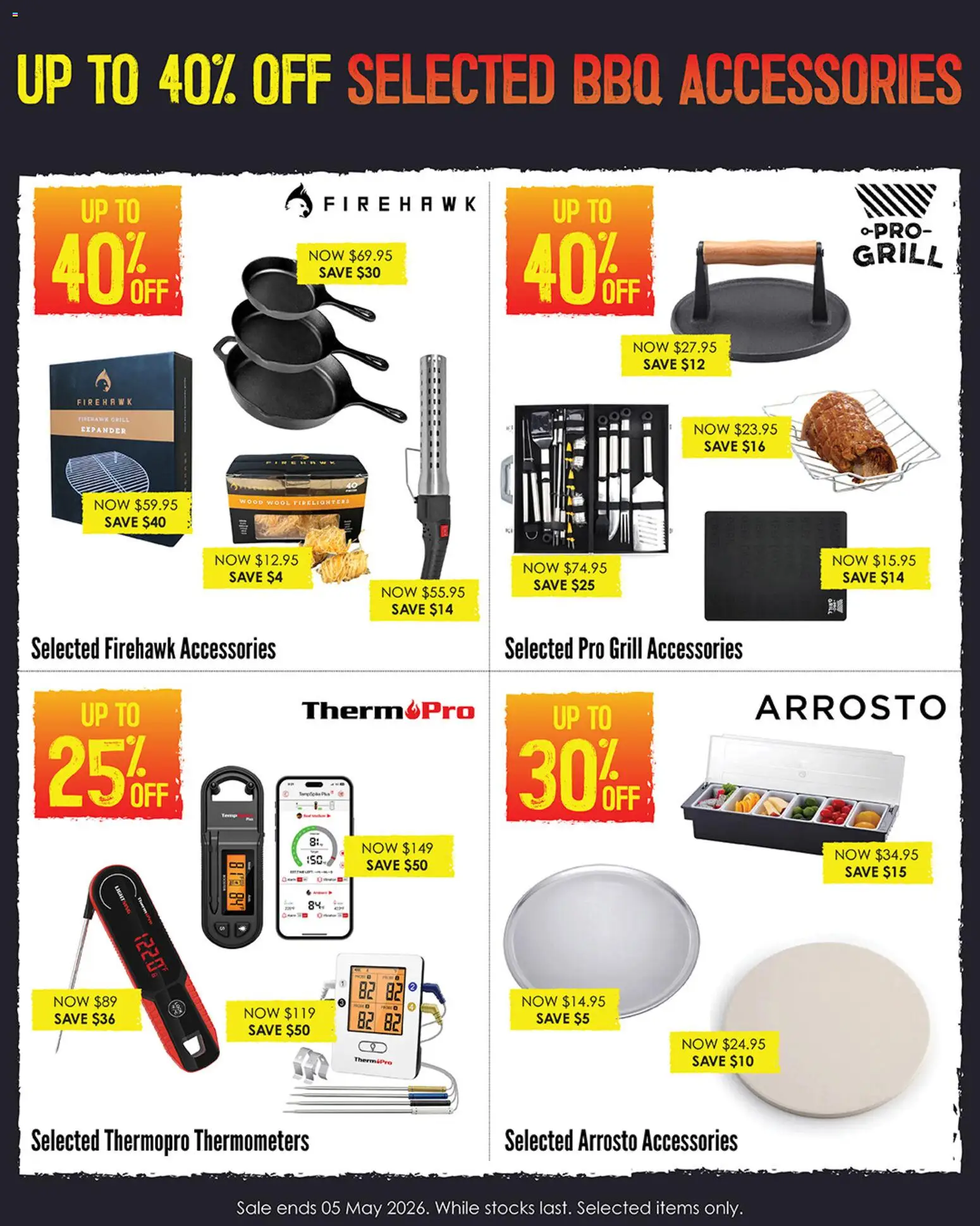 Barbeques Galore catalogue - valid from 17.04.2026 | Page: 7 | Products: Wood, Accessories, Grill
