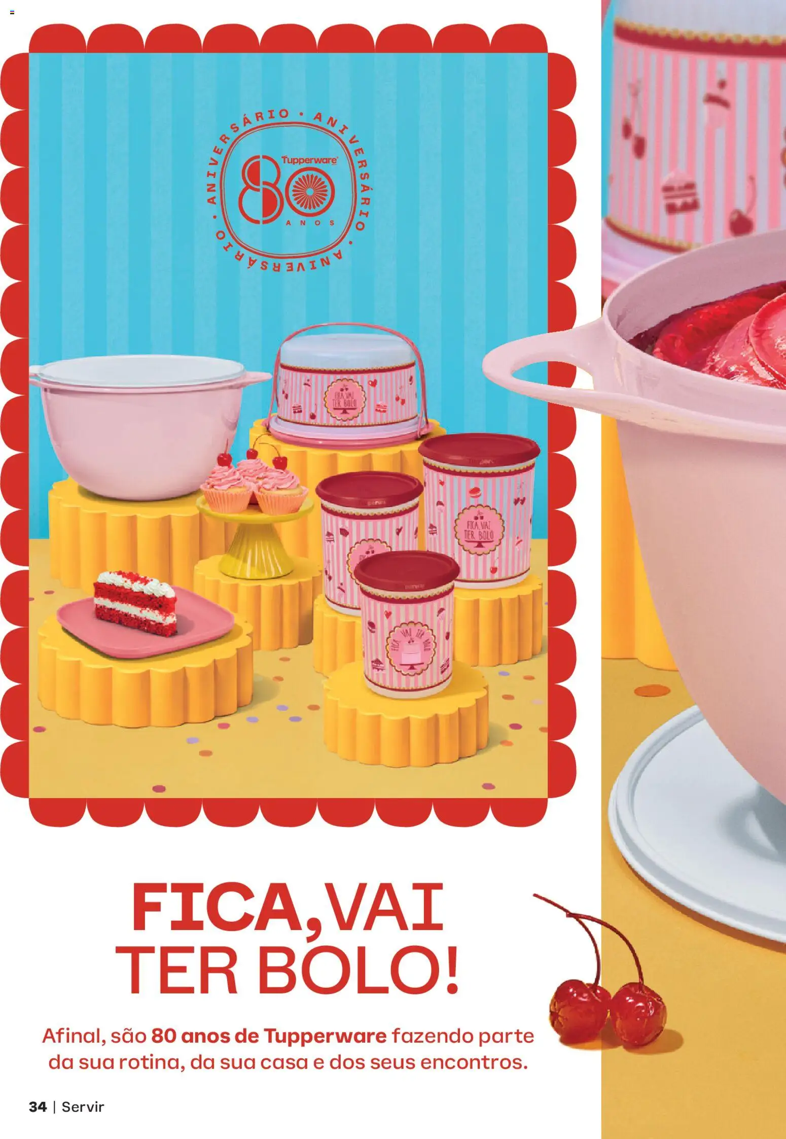 Tupperware Folheto - válido de 01.05.2026 | Página: 34 | Produtos: Bolo