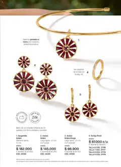 Yanbal revista - valida desde el 13.09.2025 | Página: 37 | Productos: Aretes, Gargantilla, Baño