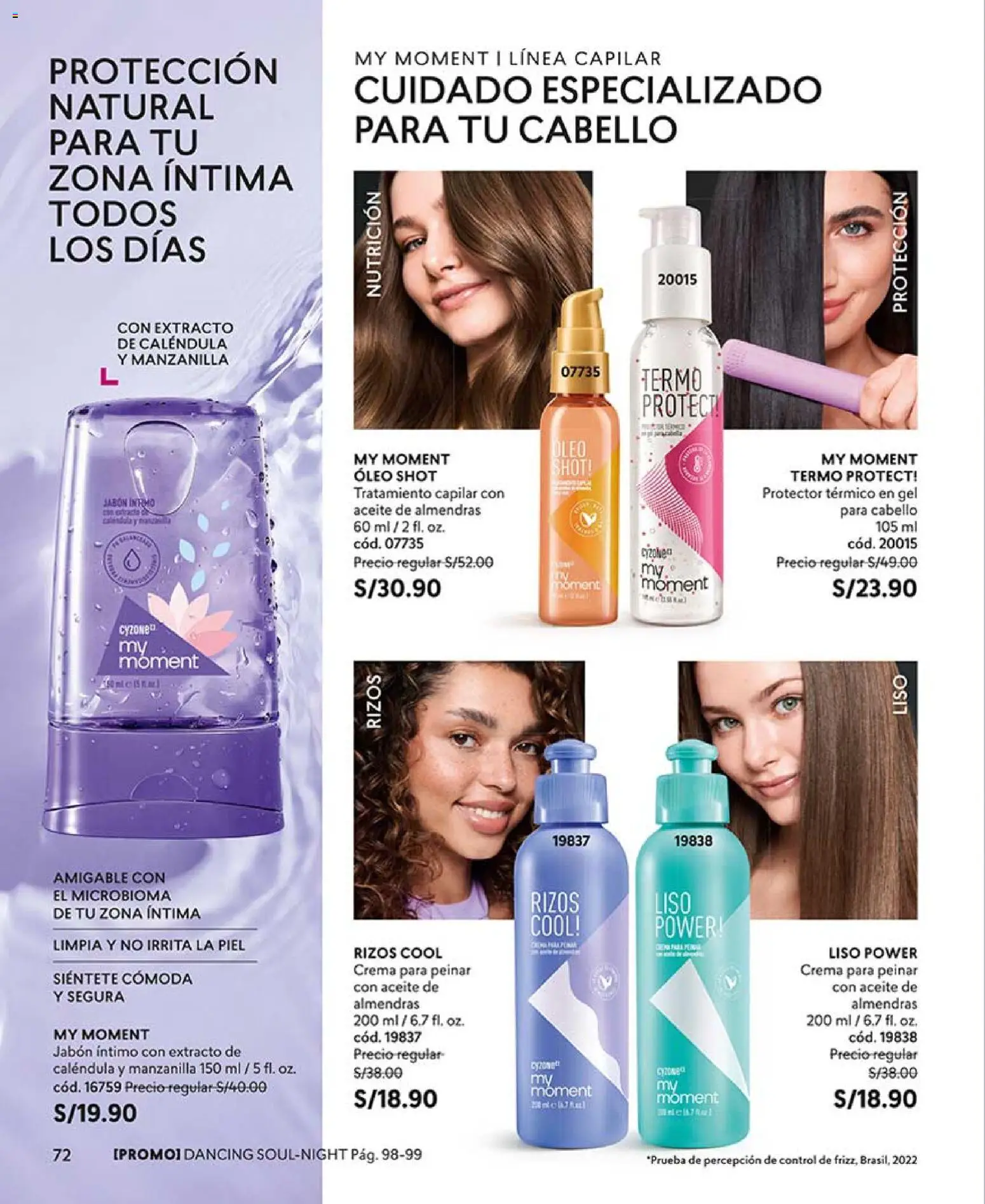 Catálogo CyZone válido desde 31.01.2026 | Página: 72 | Productos: Cómoda, Aceite, Crema, Almendras