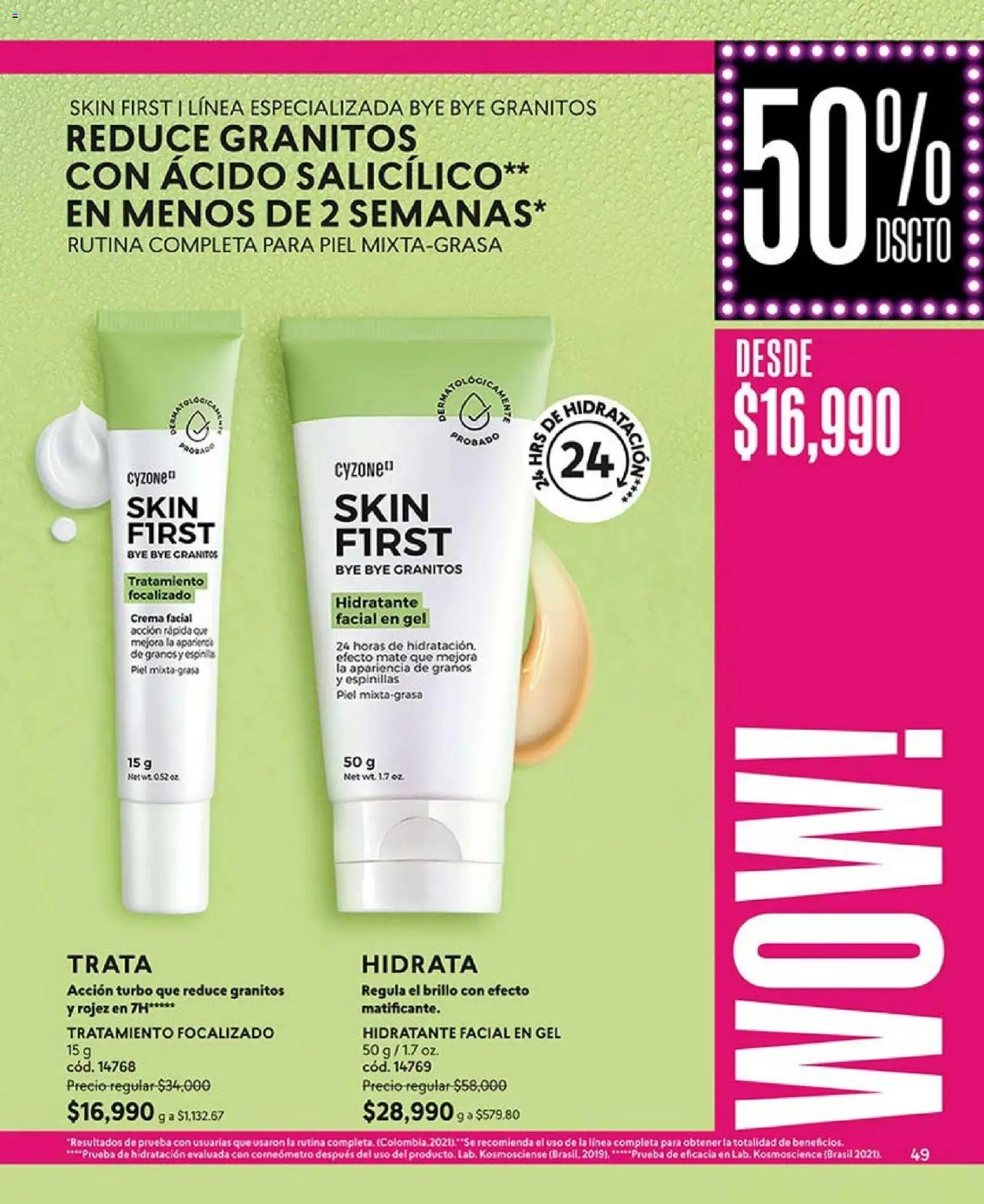 CyZone revista - valida desde el 01.02.2026 | Página: 49 | Productos: Crema, Brillo