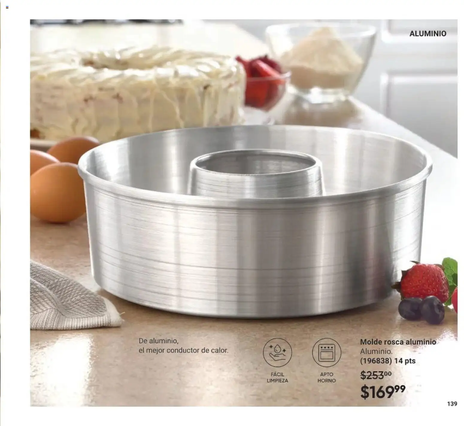 Nuevas ofertas de AVON válidas en toda la República Mexicana desde el 20.12.2025. ¡Encuentra las mejores ofertas en AVON Casa & Estilo 1 2026! | Página: 141 | Productos: Horno, Pan, Molde