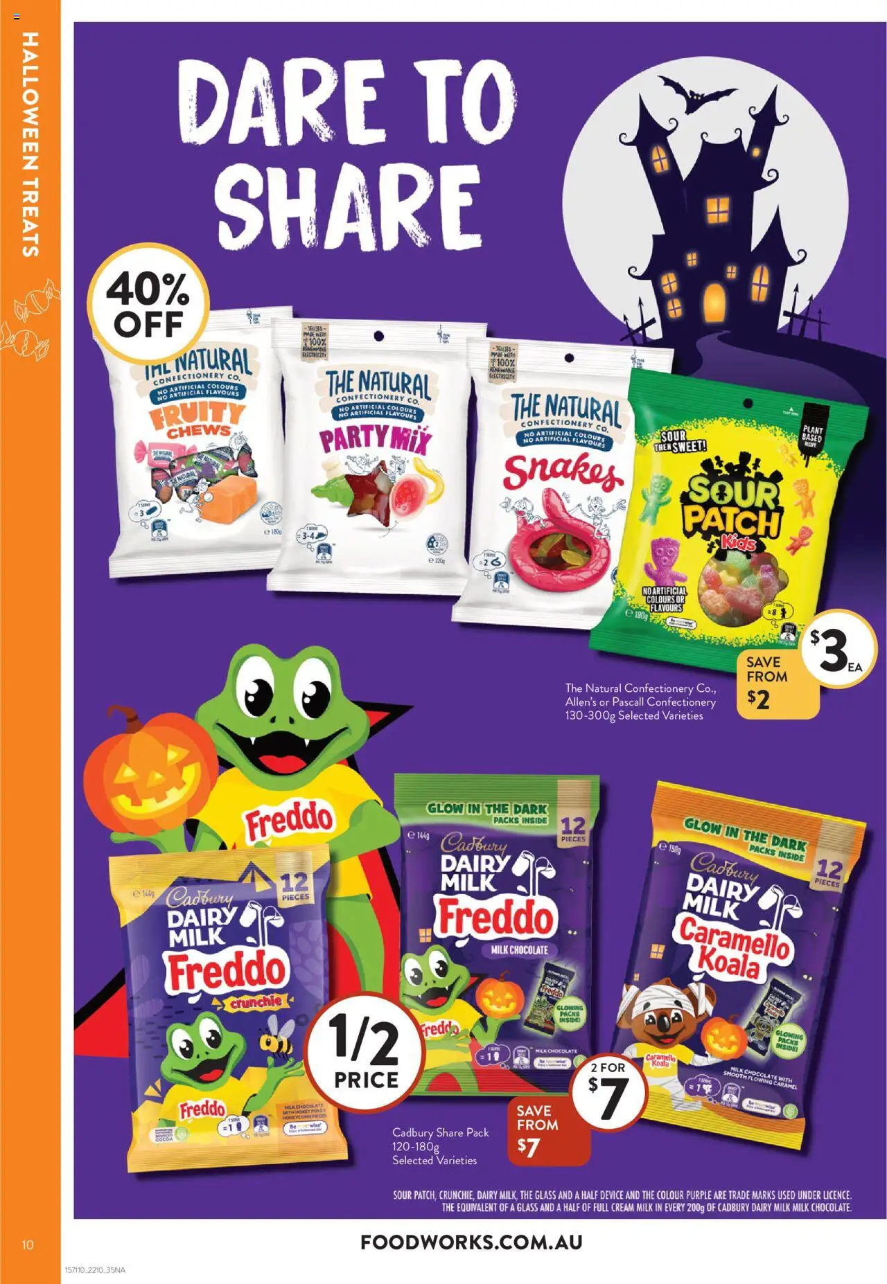 Foodworks catalogue - valid from 22.10.2025 | Page: 10 | Products: Dairy, Chocolate, Cream, Device