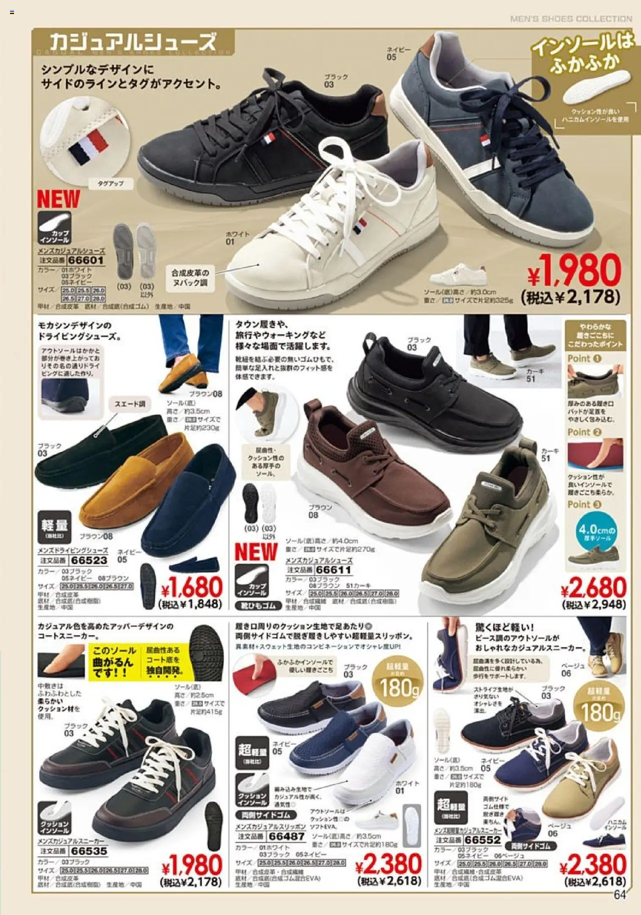  | ページ: 65 | 製品: クッション, インソール