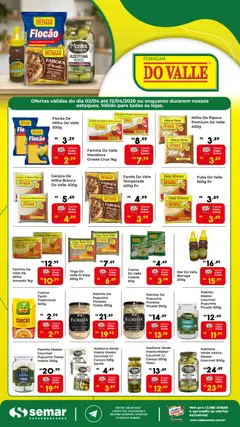 Semar Supermercado ofertas Do Valle - Pré-Visualização do folheto da loja Semar Supermercado, válido de 02.04.2026 | Página: 1