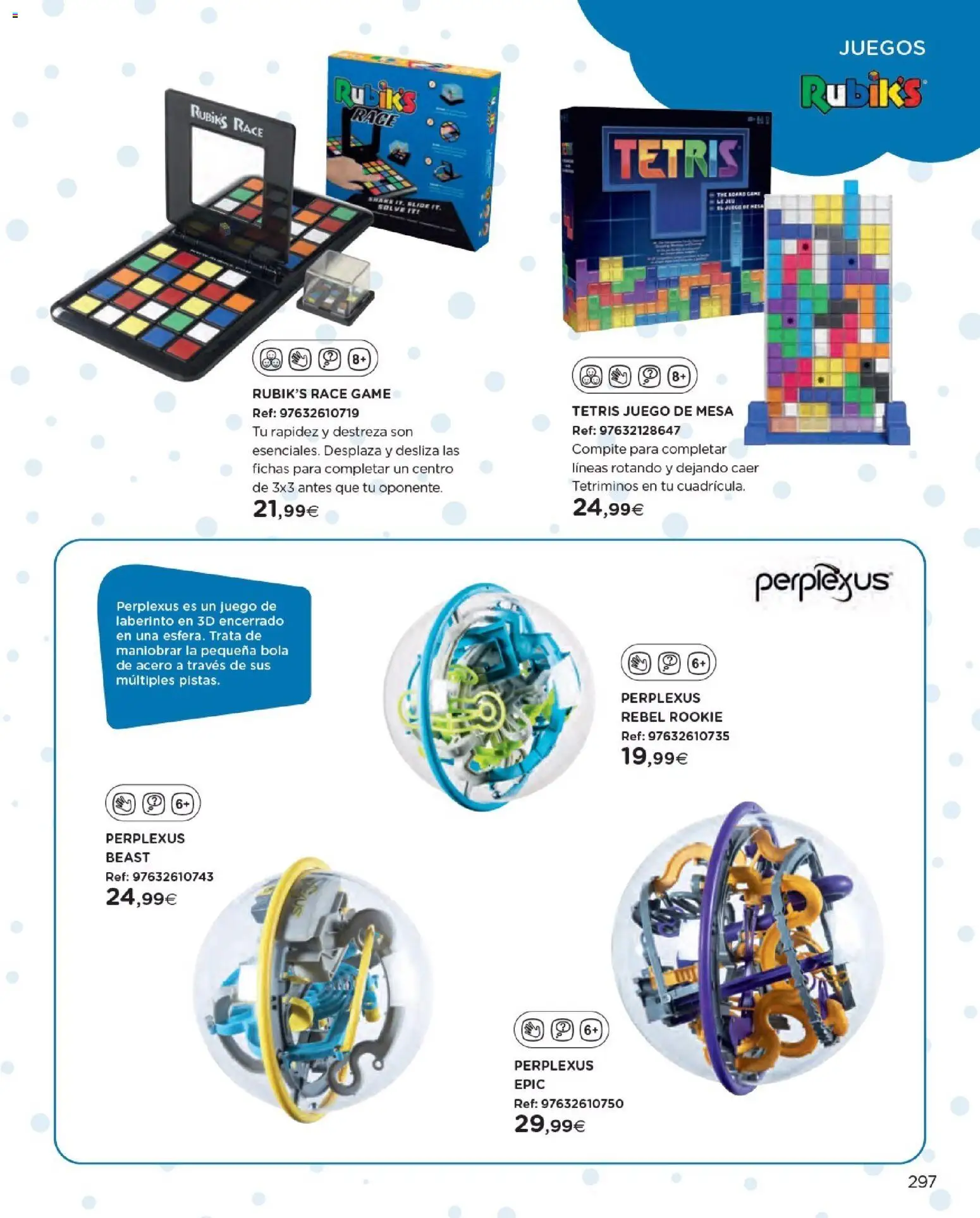 Nuevas ofertas de El Corte Inglés válidas en toda la República Mexicana desde el 27.10.2025. ¡Encuentra las mejores ofertas en El Corte Inglés catálogo Juguetes! | Página: 297 | Productos: Juego, Mesa