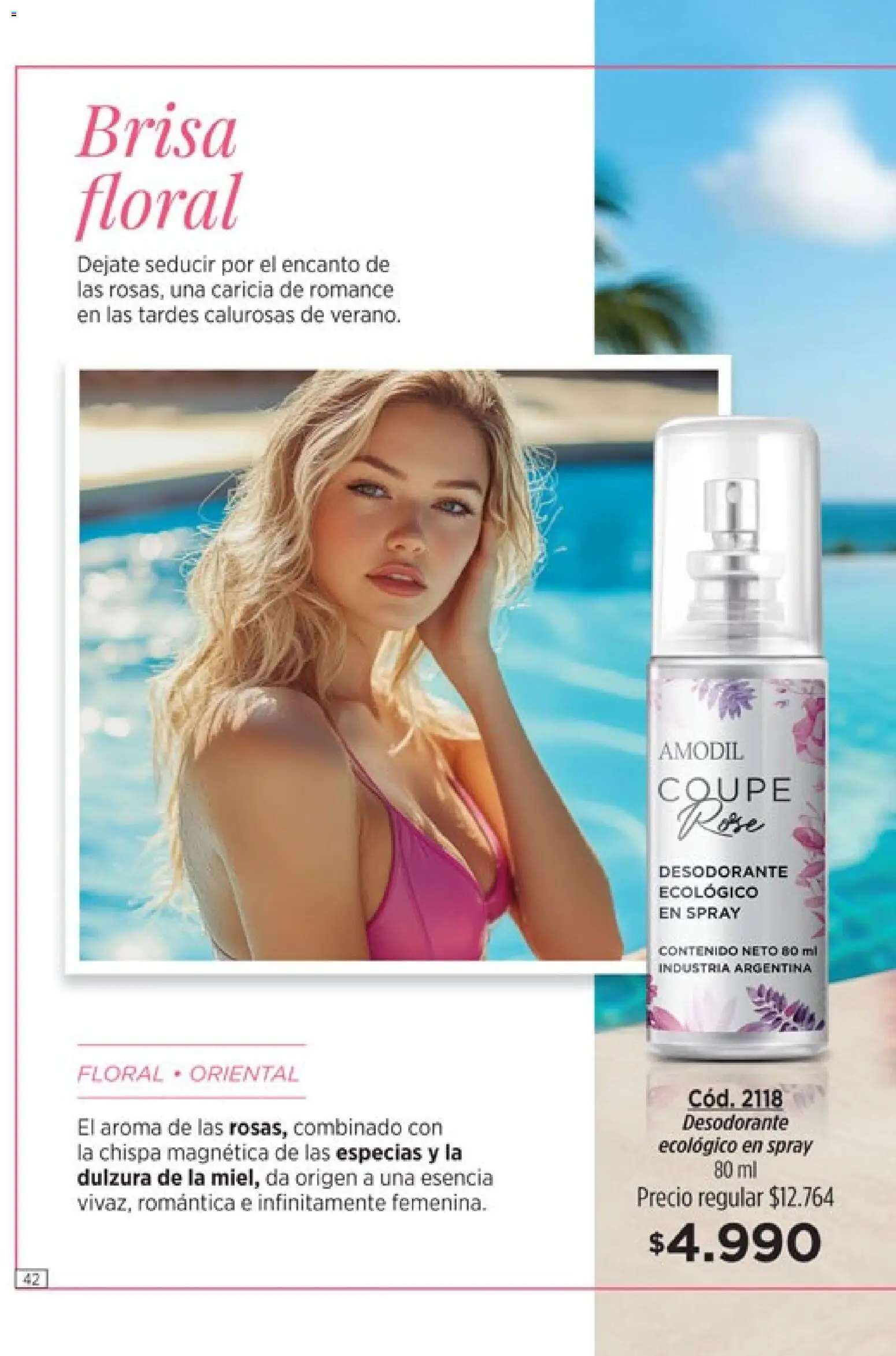 Catálogo Amodil Campaña 1/2026 │ válido desde el 01.01.2026 | Página: 42 | Productos: Desodorante