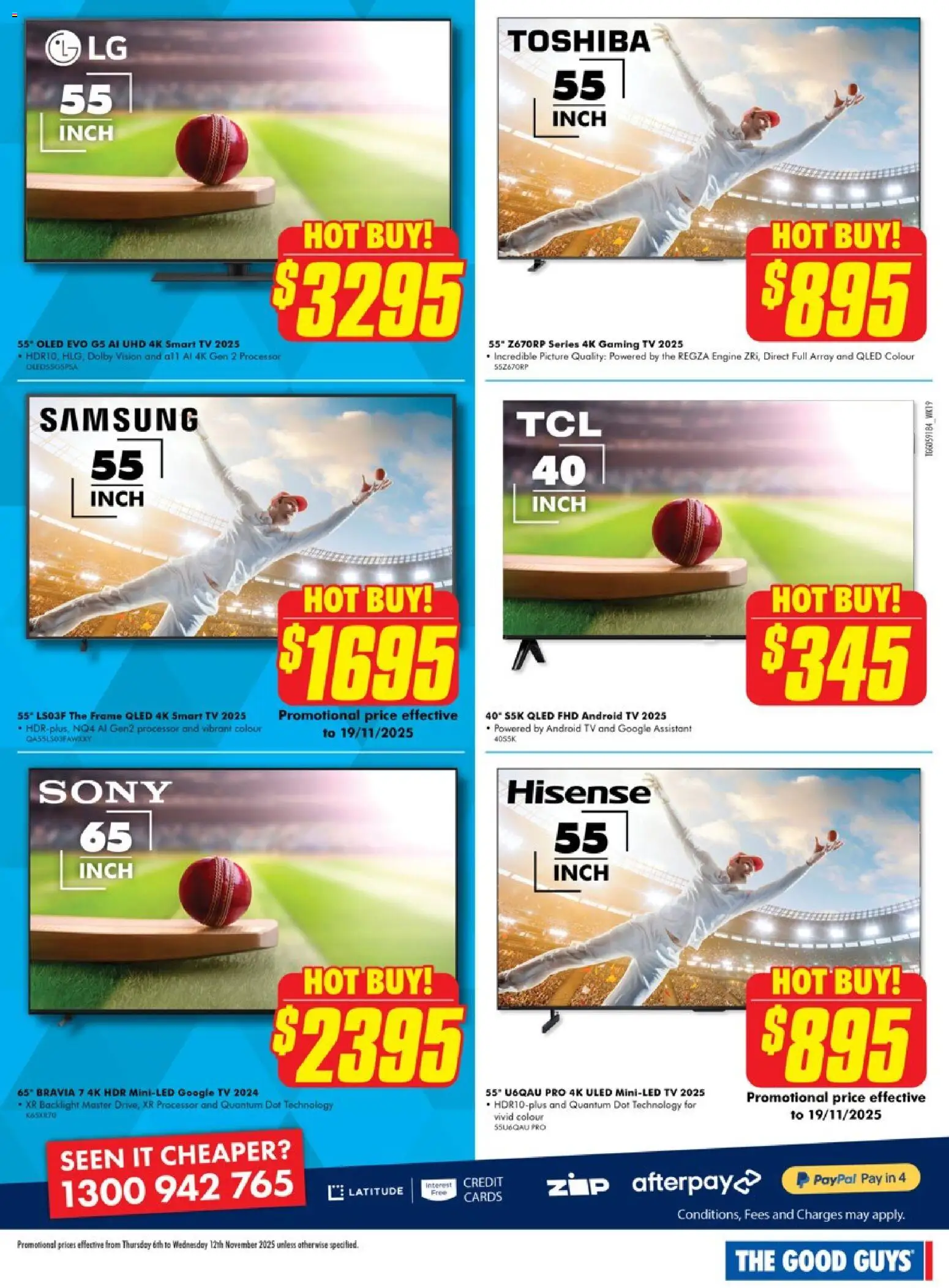The Good Guys catalogue - valid from 05.11.2025 | Page: 17 | Products: Picture, Tv, Smart tv