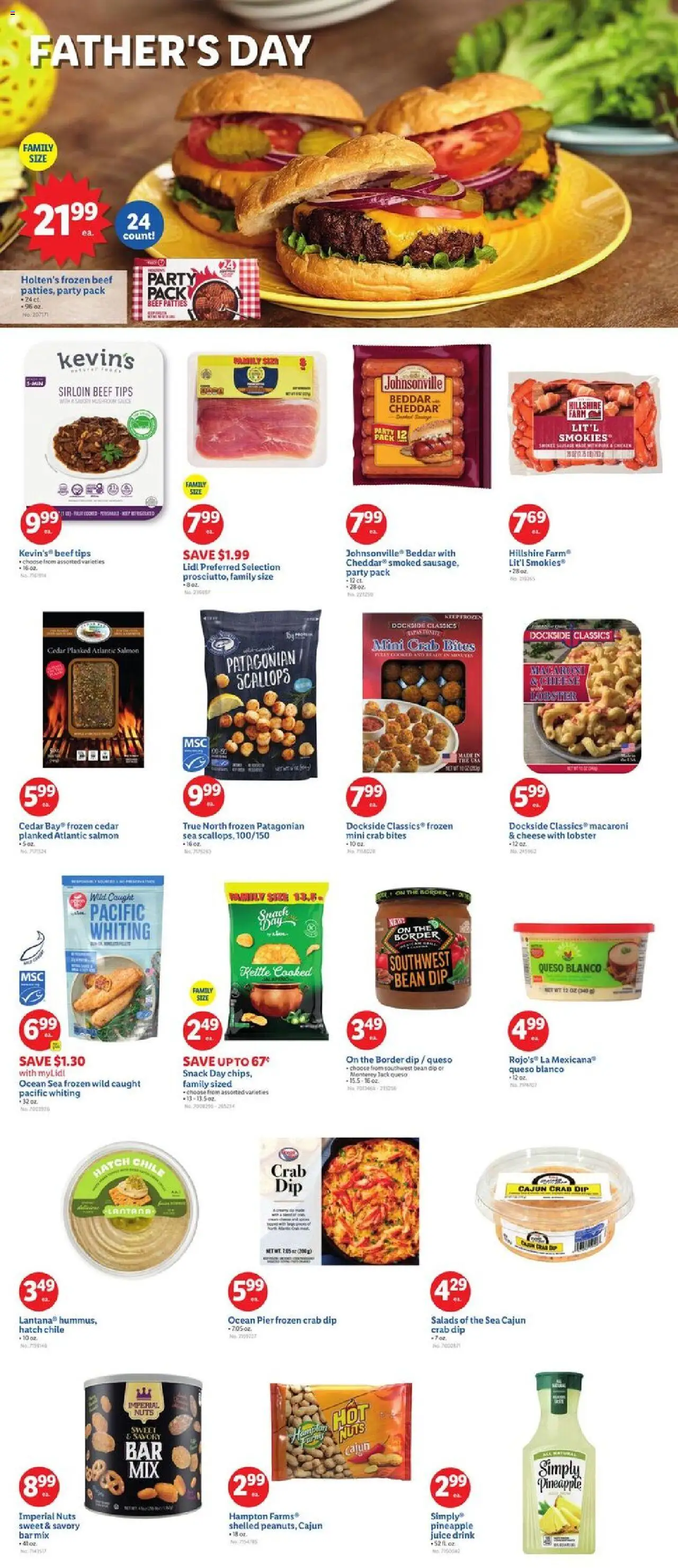 Lidl - Weekly Ad - NJ - valid from 13.06.2025 | Page: 3 | Products: Cheese, Juice, Pineapple, Nuts