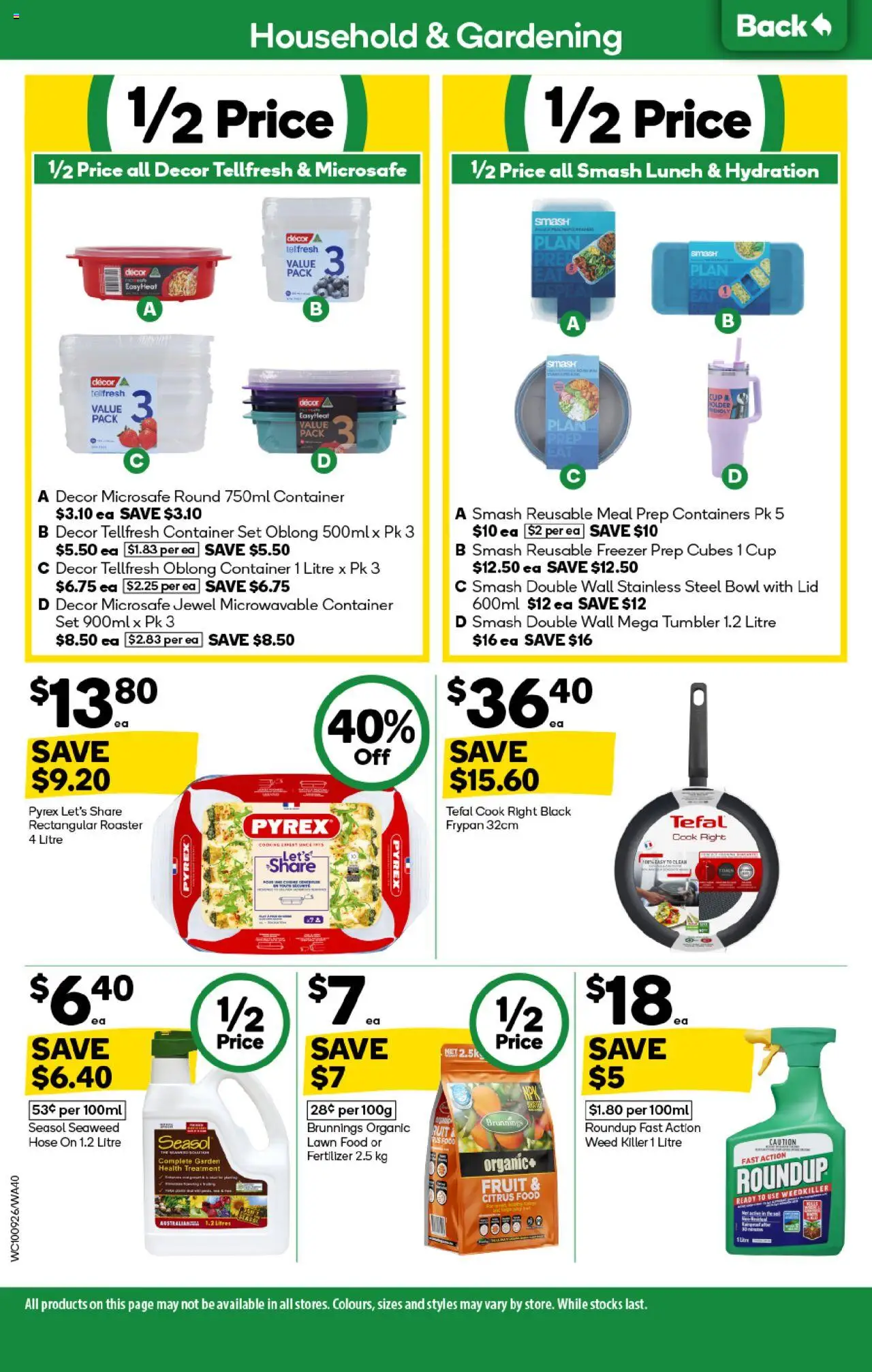 Woolworths catalogue - valid from 10.09.2025 | Page: 38 | Products: Decor, Household, Weed, Freezer