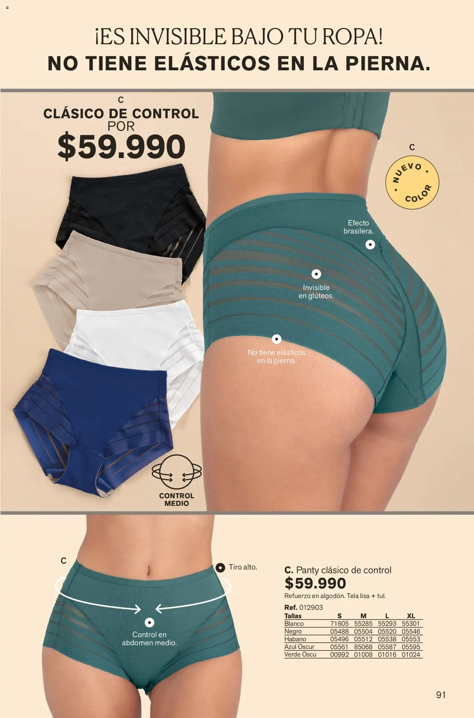 Leonisa revista - valida desde el 01.02.2026 | Página: 91 | Productos: Ropa