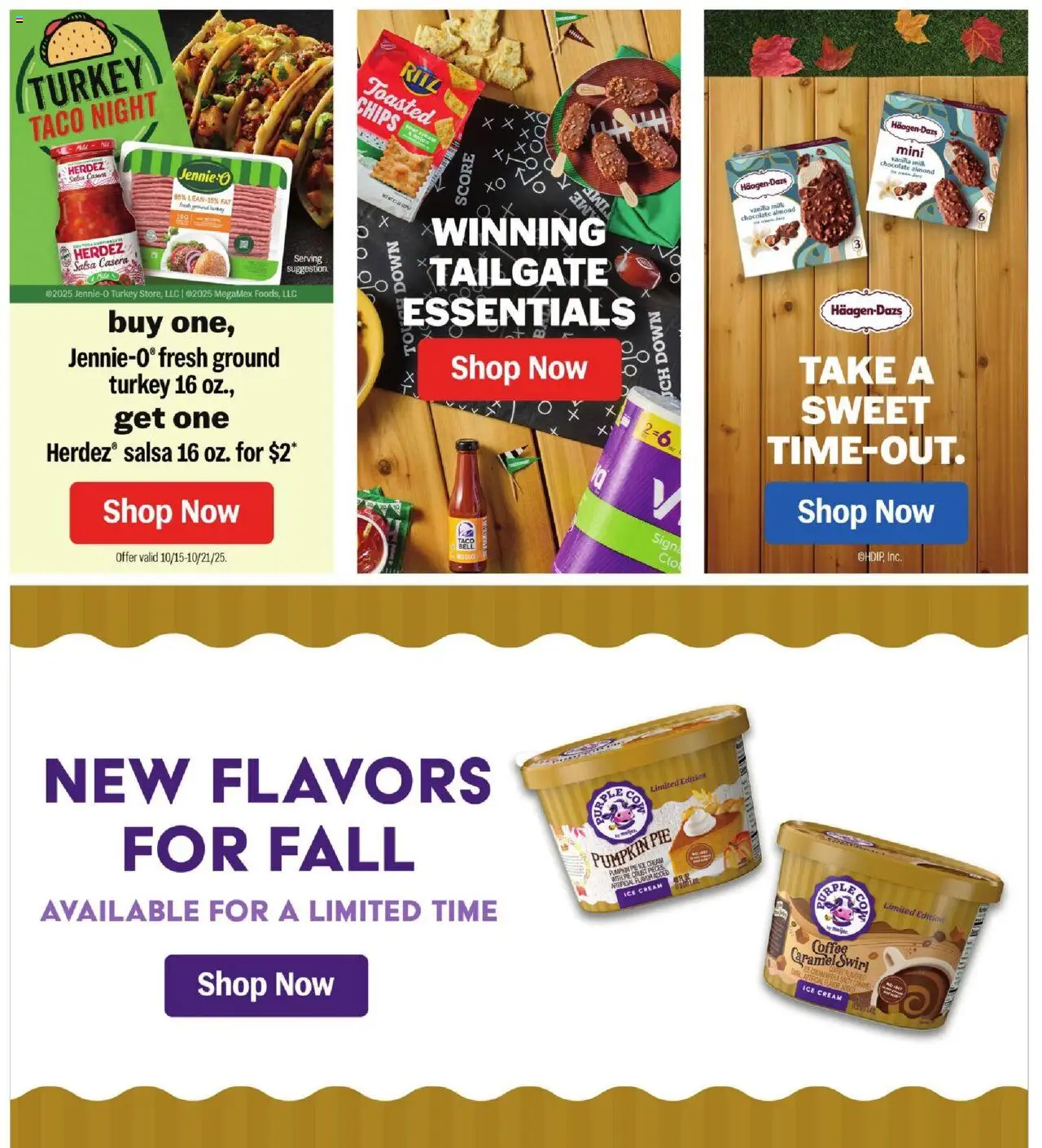 Meijer Weekly Ad - MI - valid from 15.10.2025 | Page: 48 | Products: Coffee, Chocolate, Sour cream, Chips