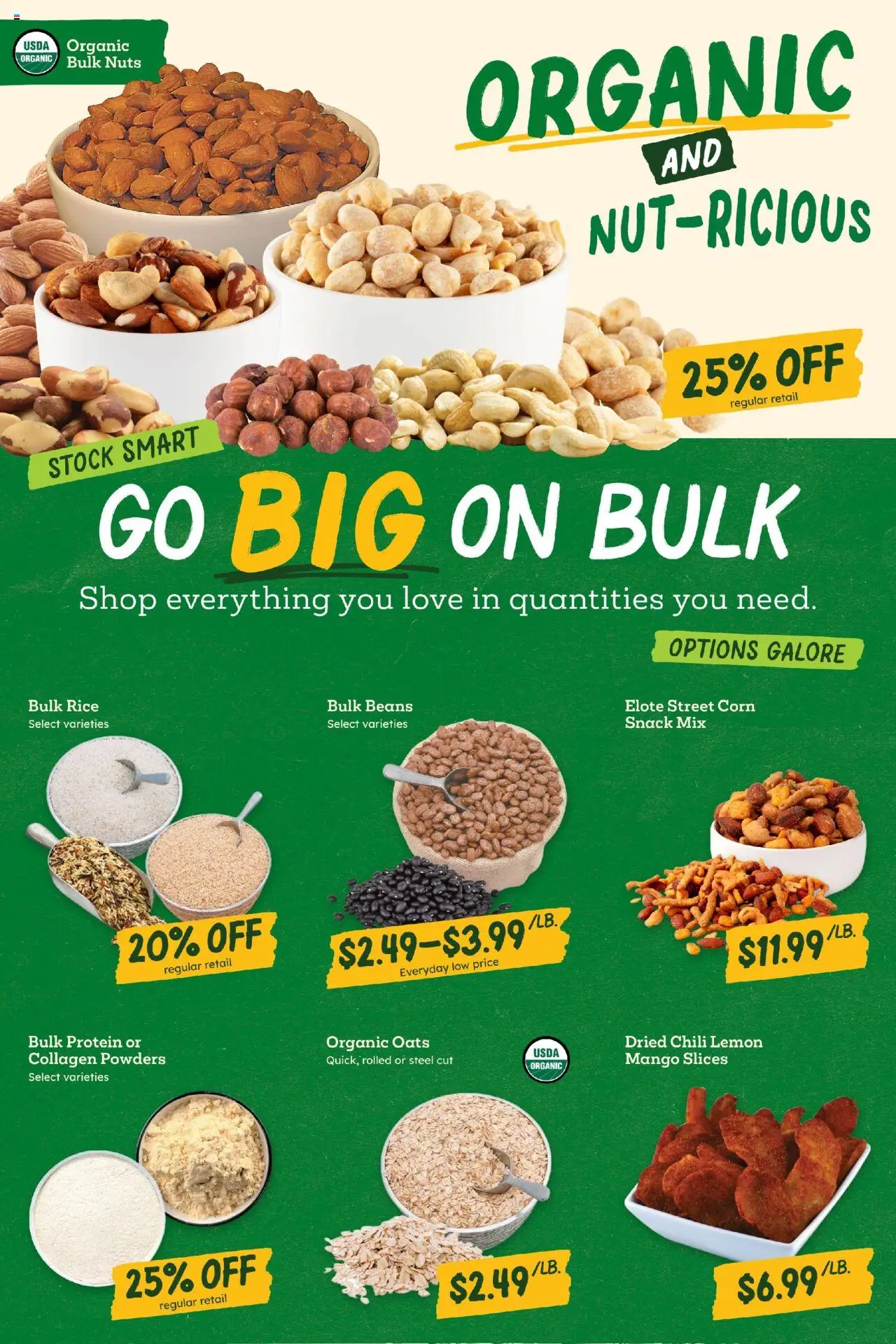 Sprouts Weekly Ad - valid from 10.09.2025 | Page: 9 | Products: Corn, Rice, Nuts, Lemon