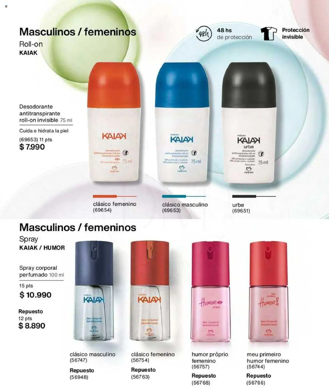 Natura catálogo │ válido desde el 22.07.2025 | Página: 117 | Productos: Desodorante, Antitranspirante