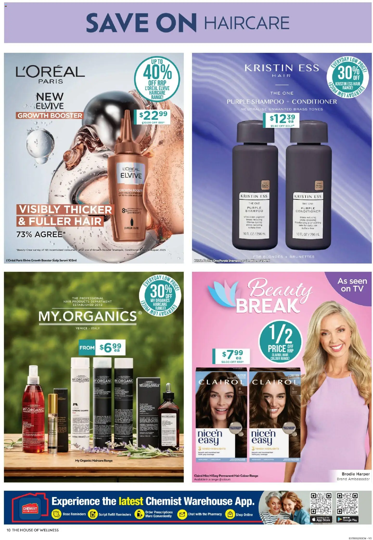 Chemist Warehouse catalogue - valid from 15.01.2026 | Page: 10 | Products: Conditioner, Tv, Hair loss, Safe