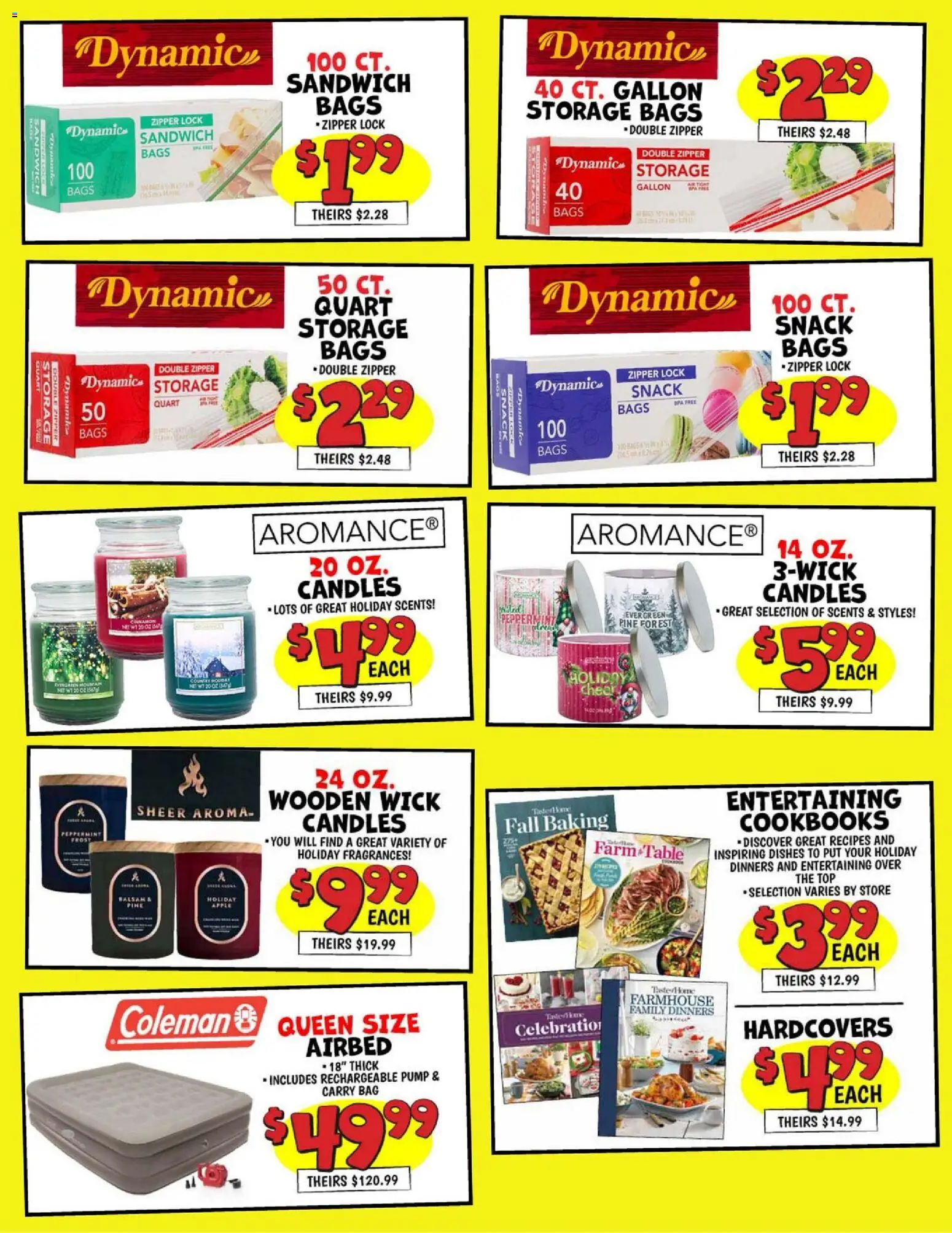 Ollie's Weekly Ad - valid from 13.11.2025 | Page: 5 | Products: Table, Pump, Bag