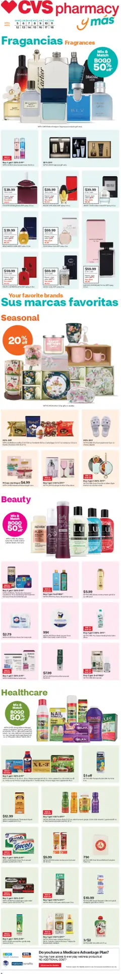Preview of CVS Pharmacy weekly ads valid from 05.04.2026