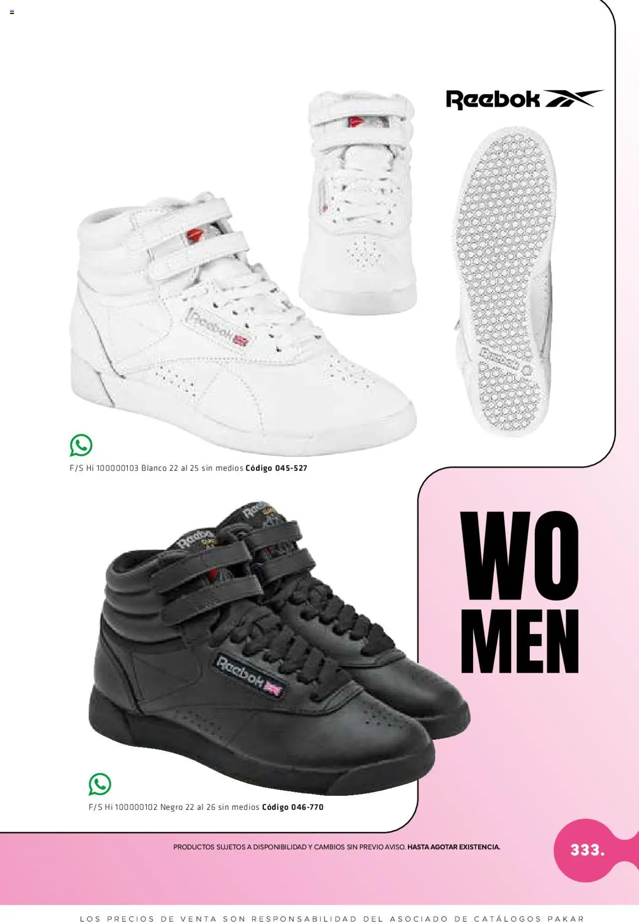 Nuevas ofertas de SC Pakar válidas en toda la República Mexicana desde el 06.03.2025. ¡Encuentra las mejores ofertas en SC Pakar catálogo Women! | Página: 333