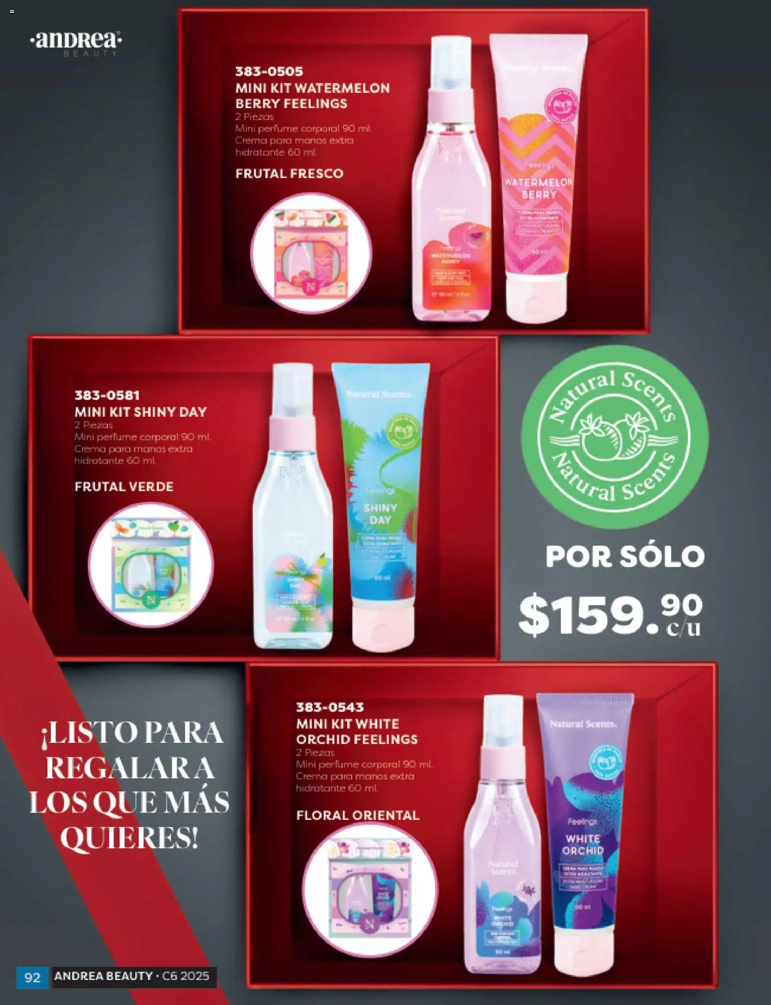 Nuevas ofertas de Andrea válidas en toda la República Mexicana desde el 31.10.2025. ¡Encuentra las mejores ofertas en Andrea catálogo Beauty! | Página: 92 | Productos: Crema, Perfume