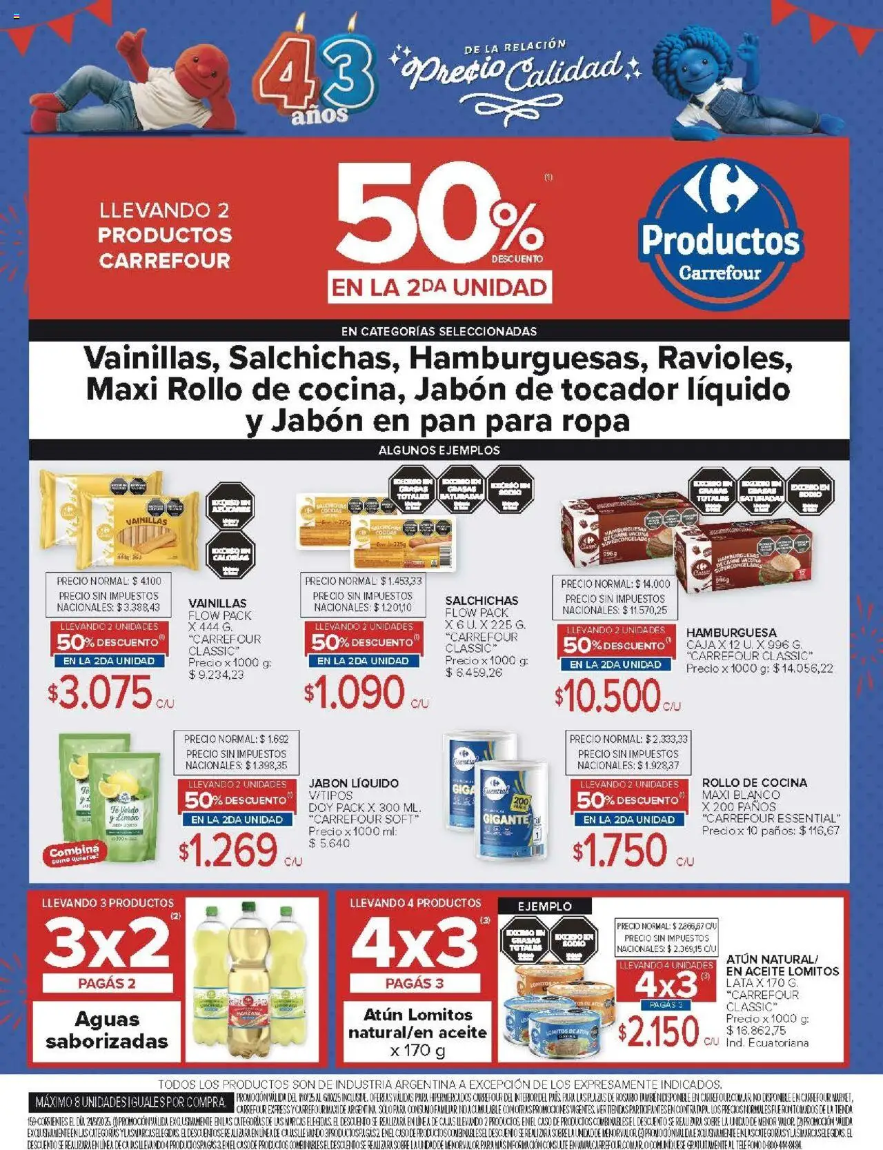 Carrefour - Ofertas - Catamarca │ válido desde el 01.10.2025 | Página: 11 | Productos: Sobre, Caja, Jabón líquido, Limón