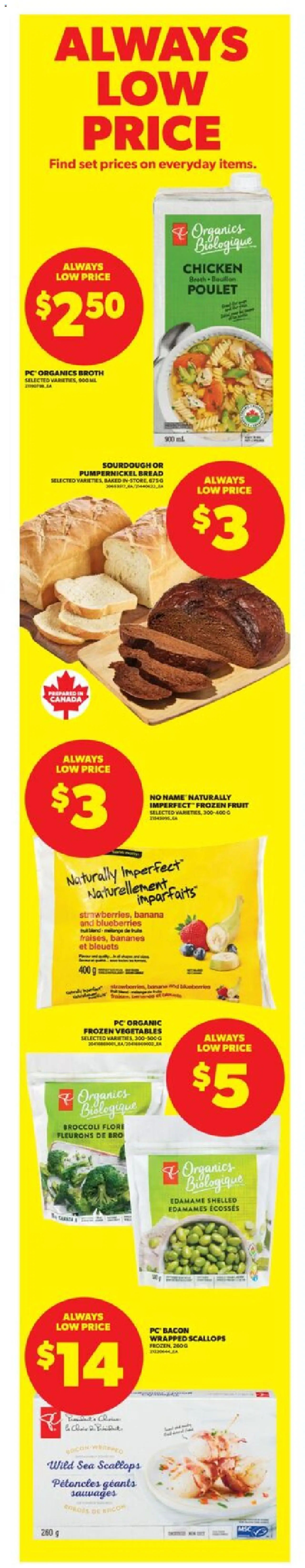 Real Canadian Superstore flyer valid from 09.10.2025 | Page: 2 | Products: PC, Bread, Chicken