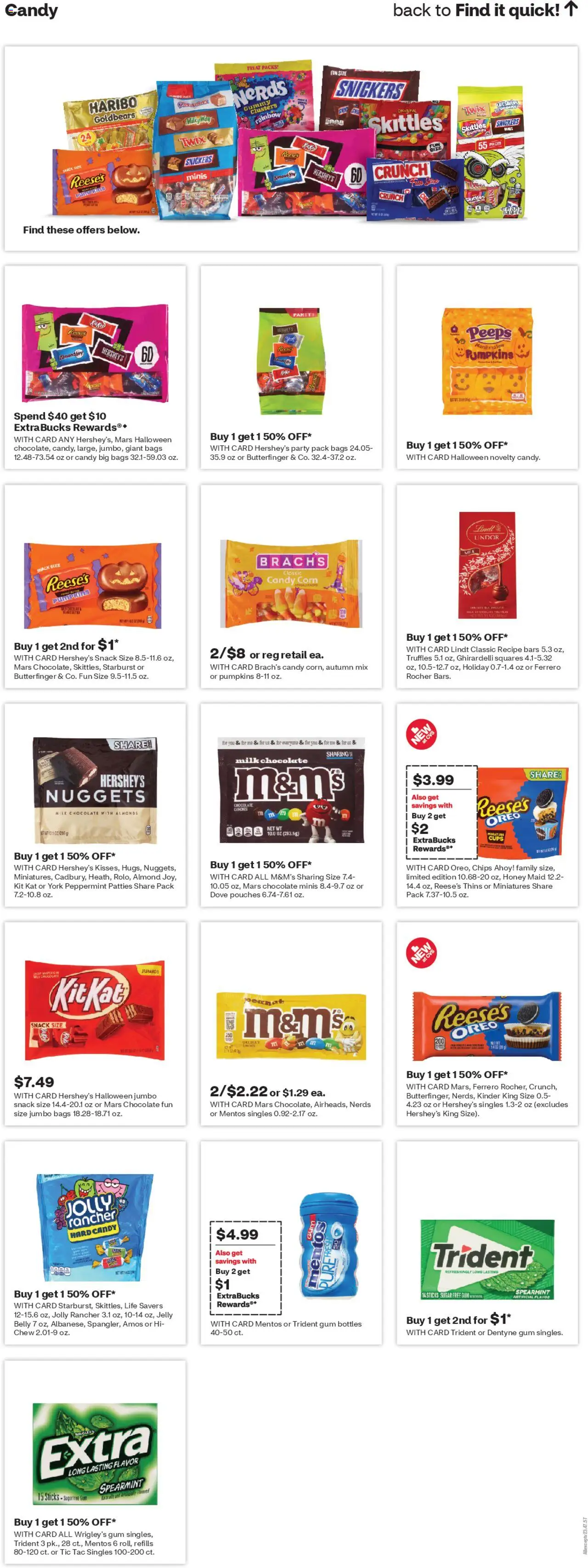 CVS Pharmacy Weekly Ad - NJ - valid from 19.10.2025 | Page: 17 | Products: Peppermint, Chocolate, Chips, Sugar