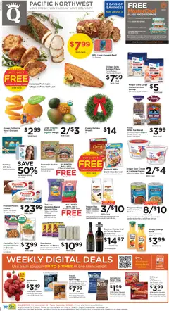 Preview of QFC weekly ads valid from 28.11.2025