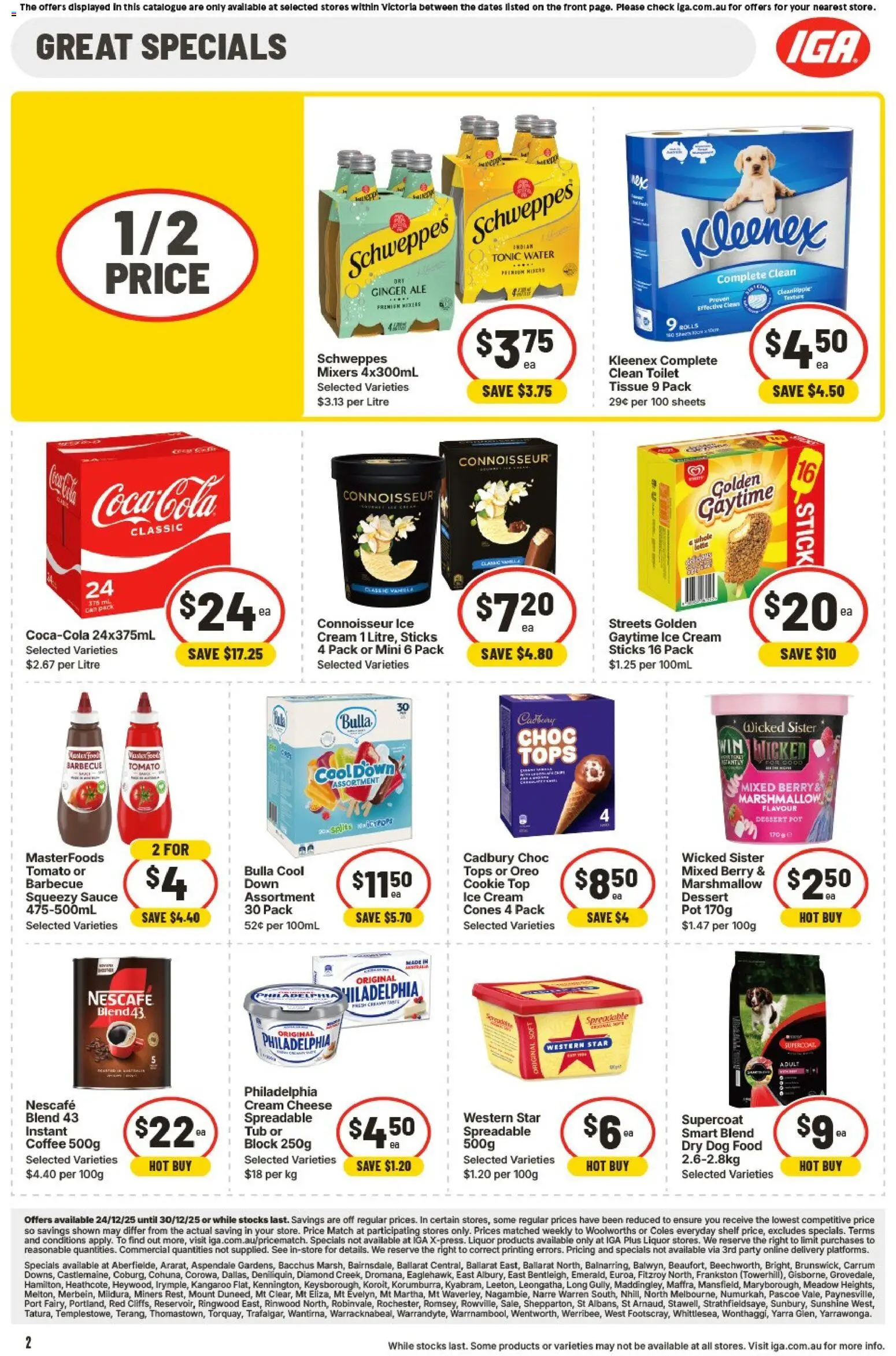 IGA catalogue - valid from 24.12.2025 | Page: 35 | Products: Shelf, Toilet, Sauce, Nescafe