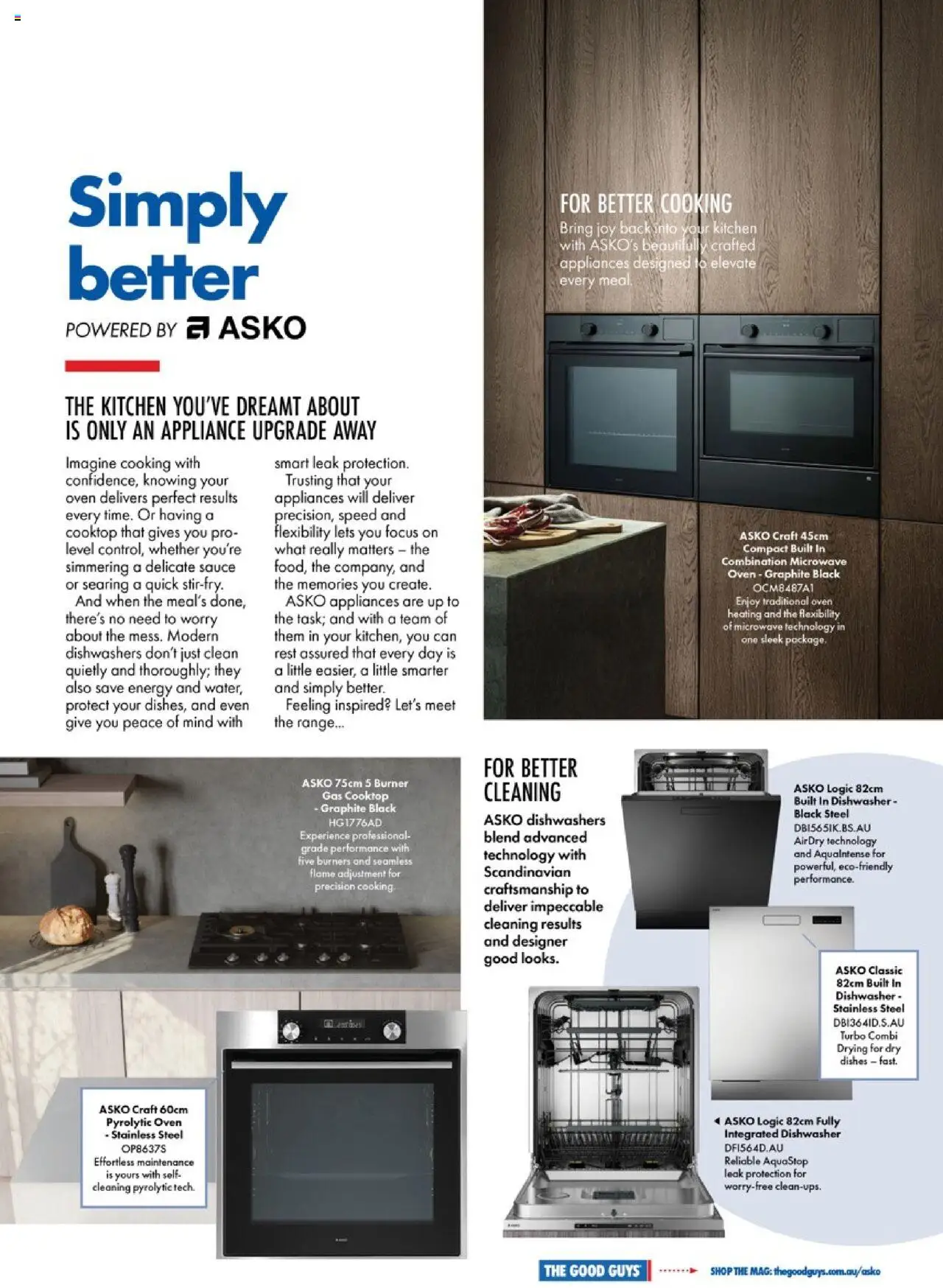 The Good Guys catalogue - valid from 30.09.2025 | Page: 8 | Products: Sauce, Appliance, Cooktop, Dishwasher