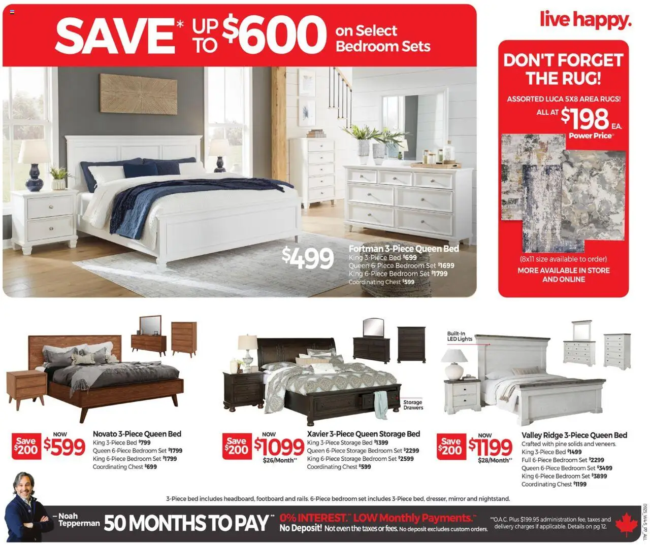 Tepperman's flyer valid from 18.09.2025 | Page: 10 | Products: Ridge, Bed, Mirror