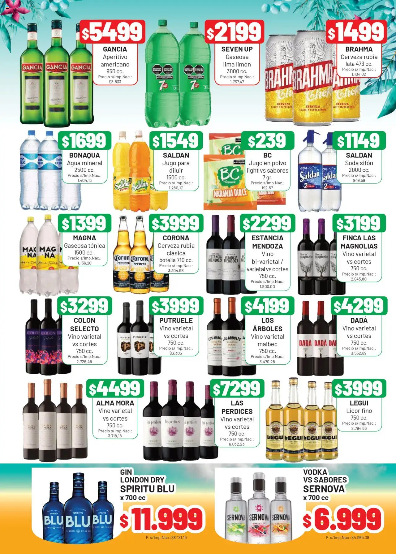 Almacor - Catálogo │ válido desde el 11.09.2025 | Página: 7 | Productos: Vodka, Gaseosa, Manzana, Pomelo