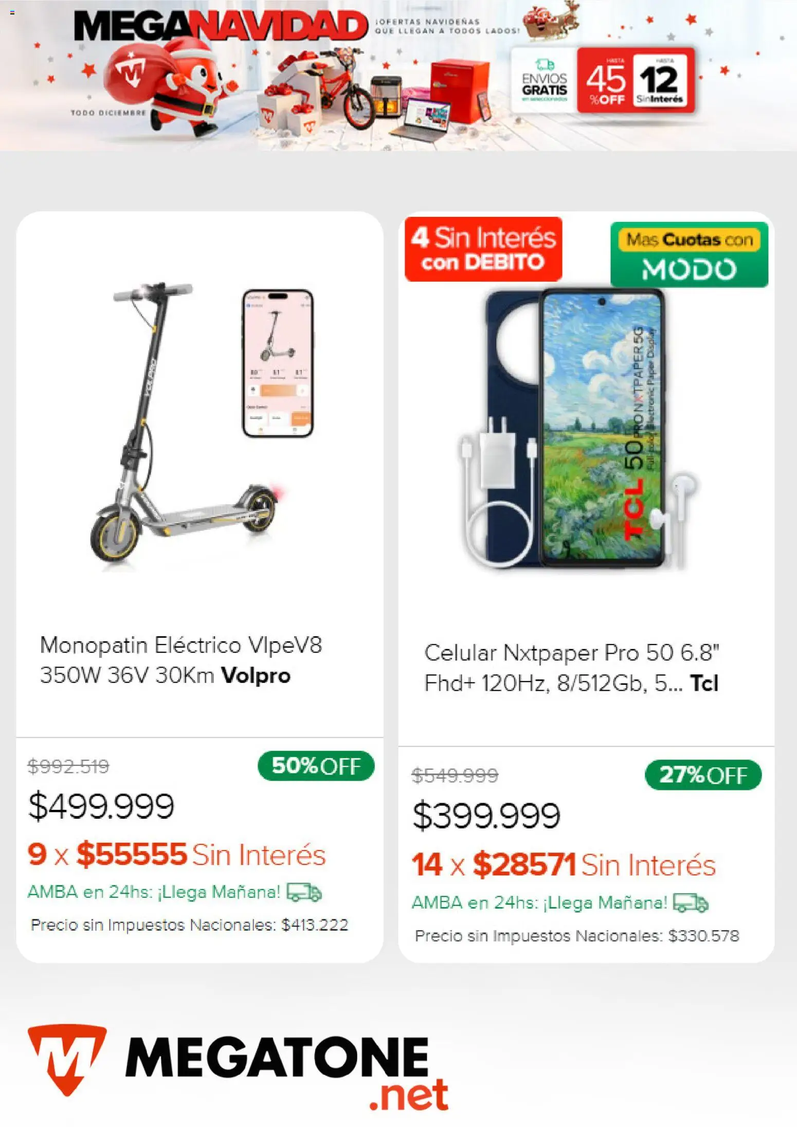 Megatone Black Friday │ válido desde el 11.12.2025 | Página: 2 | Productos: Monopatin