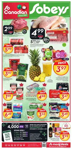 Preview of Sobeys weekly flyer / circulaire from shop Sobeys valid from 13.11.2025