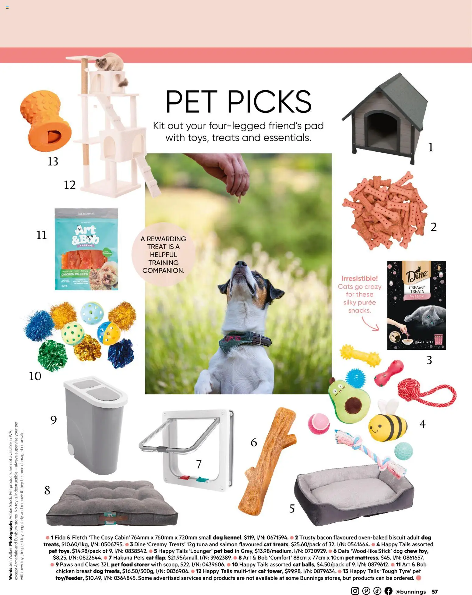 Bunnings Warehouse catalogue - valid from 01.02.2026 | Page: 57 | Products: Bacon, Chicken, Tuna, Bed