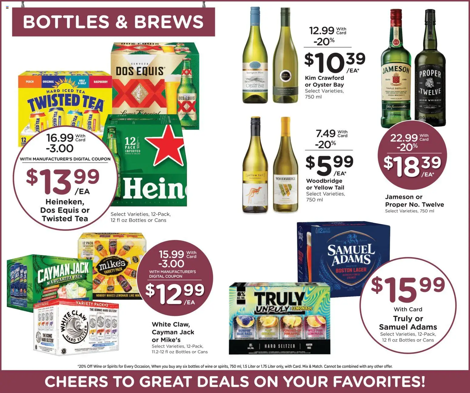Smith's Weekly Ad - WY - valid from 18.03.2026 | Page: 11 | Products: Pineapple, Whiskey, Peach, Raspberry