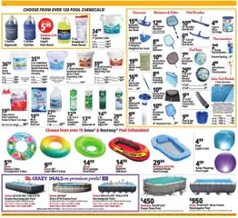 Ocean State Job Lot Weekly Ad - valid from 24.07.2025 | Page: 4 | Products: Brushes, Salt, Shock, Thermometer