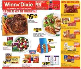 Preview of Winn Dixie weekly ads valid from 18.03.2026