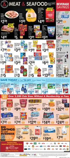 Smart & Final Weekly Ad - valid from 09.07.2025 | Page: 3 | Products: Safe, Coffee, Beef, Seafood