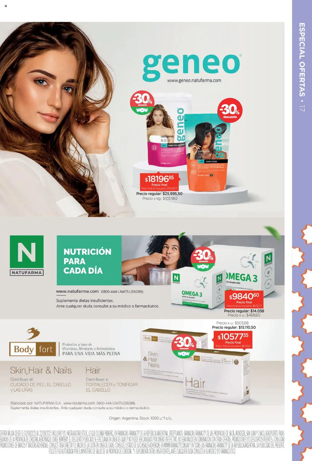 Farmacity catálogo │ válido desde el 02.09.2025 | Página: 17