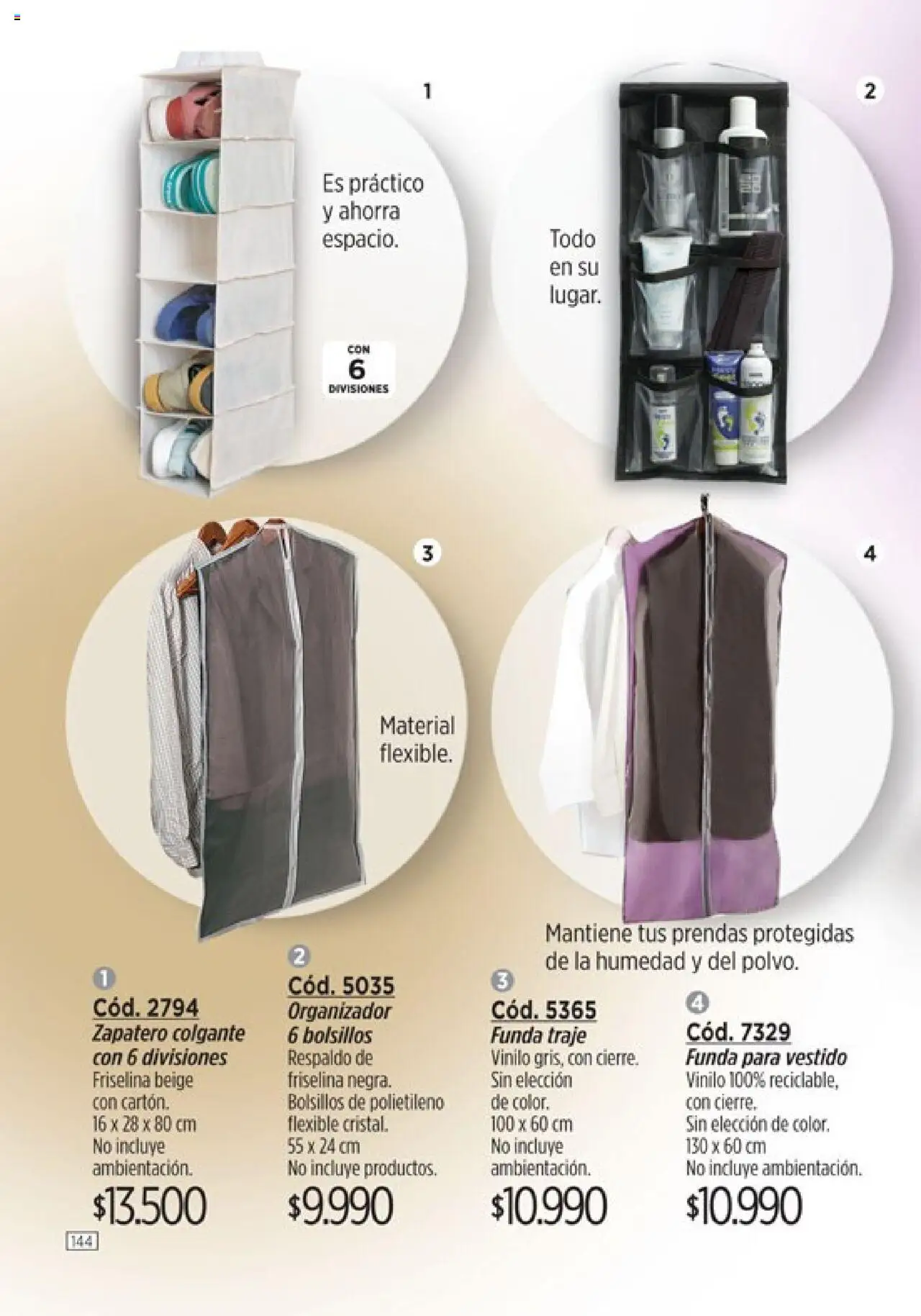 Catálogo Amodil Campaña 12 │ válido desde el 26.06.2025 | Página: 144 | Productos: Organizador, Vestido, Flexible, Zapatero