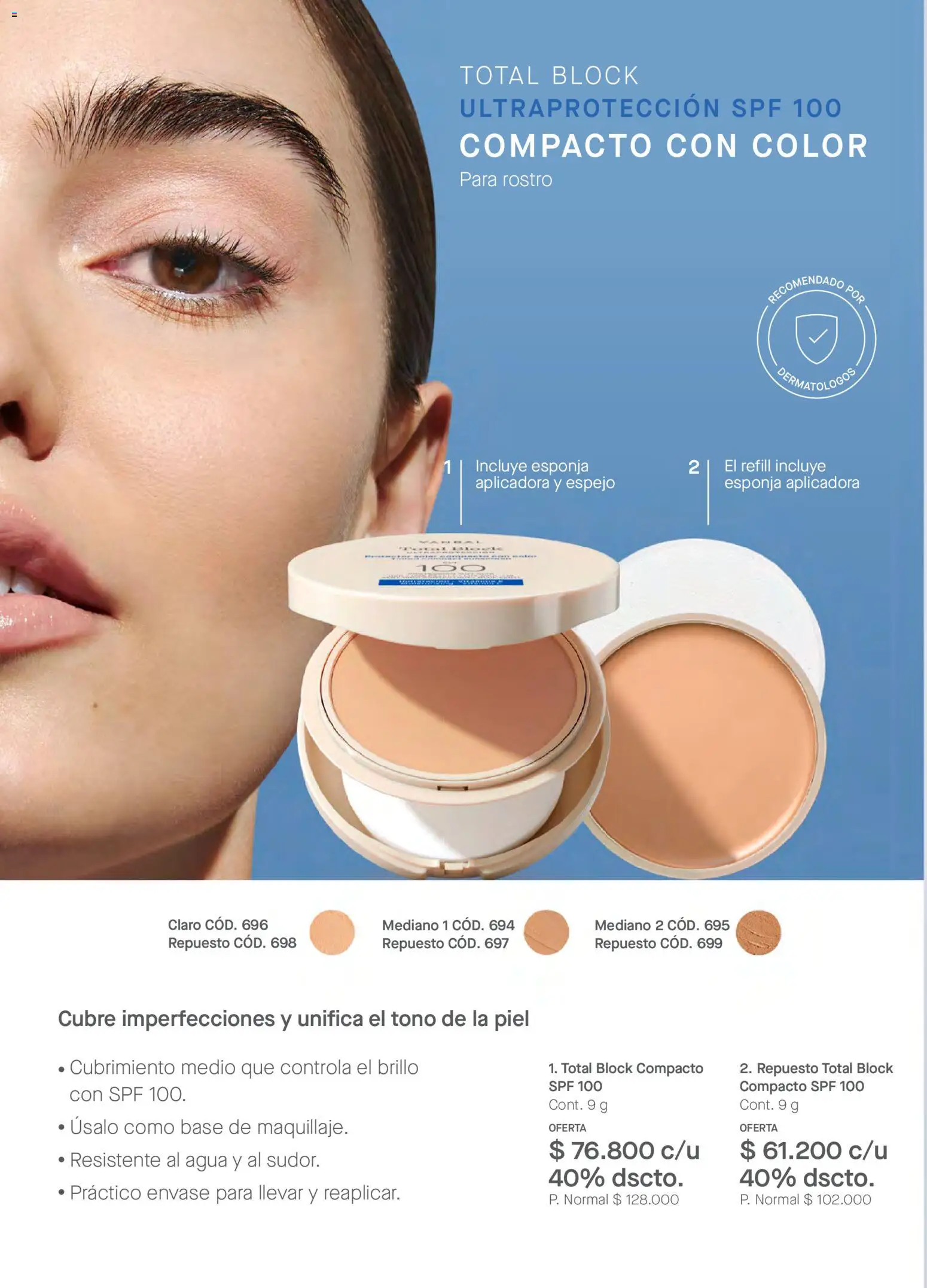 Yanbal revista - valida desde el 28.02.2026 | Página: 98 | Productos: Agua, Esponja, Brillo, Espejo